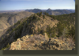 Peaks 7875 & 7623, Poudre Canyon