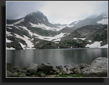 Blue Lake and Mt Toll