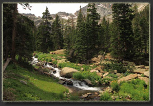 Blue Lake, Rocky Mt National Park, Colorado