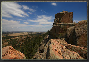 Brady Rock, Wyoming