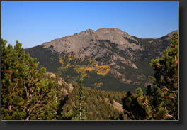 Twin Sisters Mountain from Longs Peak Trail