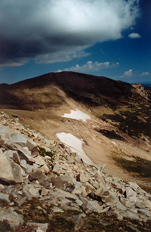 Sheep Mountain as seen from the Southeast