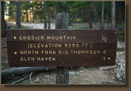 Garden Gate Trail on Crosier Mountain