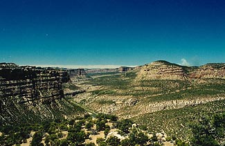 Early in the Ecklund fire, from Haystack Rock