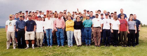 Here's a fun game...find Sam in the fire school graduation photo