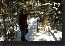 Andra on the Dream Lake Trail