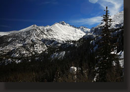 Longs Peak from the Dream Lake Trail