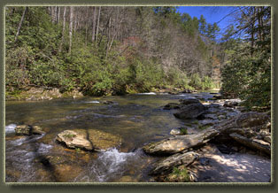 Ellicott Rock Wilderness, South Carolina