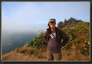 Hiking Falcon Cove in Oswald West State Park, OR