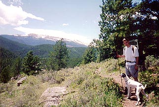 Frank and I at the trailhead