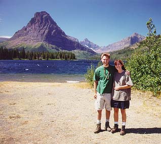 Andra and Sam, Glacier National Park