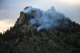 Greyrock Mt peaks, CO