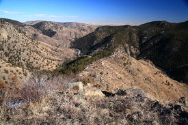 Greyrock Mt peaks, CO