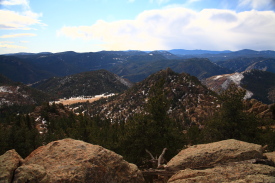 Greyrock Mt peaks, CO