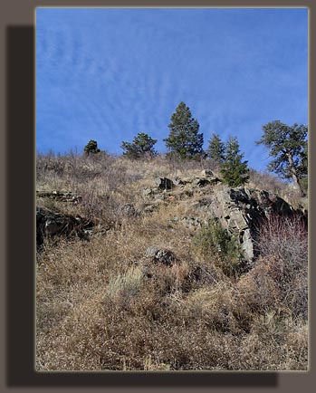 Slopes above Hewlett Gulch