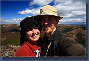 Andra & Sam on Hyannis Peak