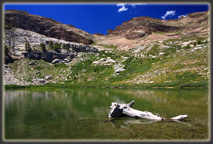 Island Lake Trail in the Ruby Mountains, Nevada