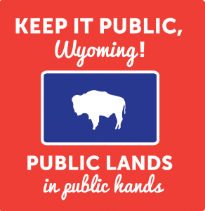 Keep Public Lands Public.