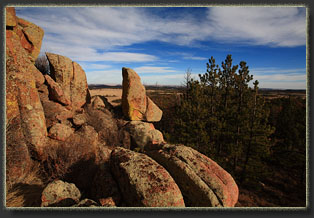 Markley and Bisbee Hills, Wyoming