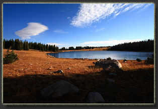 Mutt Lake - Jeff Lake - Deep Lake in the Snowy Range, Wyoming