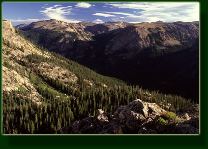 North Inlet Drainage and Continental Divide, Rocky Mountain National Park