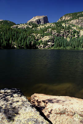 Bear Lake and Hallet Peak, Rocky Mountain National Park