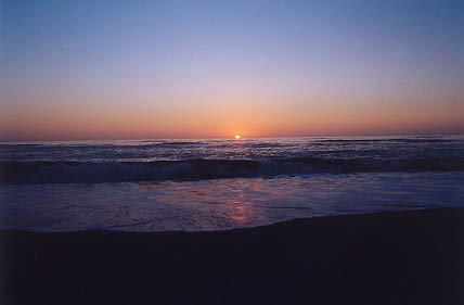Sunset at Gold Beach