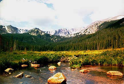 Cirque Meadows, Comanche Peak Wilderness