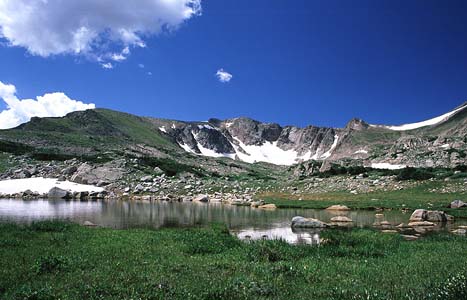 Tarn in the Rawah Wilderness, Colorado