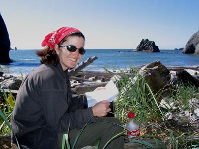 Andra maxin' and relaxin' at camp