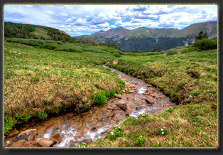 Second Creek trail near Berthoud Pass, Colorado