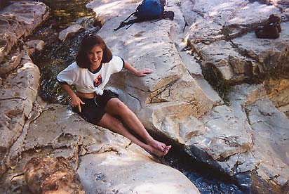 Andra at Ely Falls