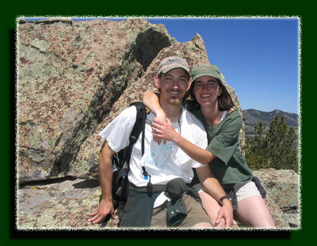 Sam and Andra on Sherman Mt
