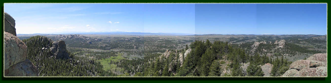 Looking south from Sherman Mt