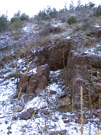 Hole in the Wall Mine entrance