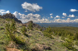 Killpecker Creek Trail / Middle & South Bald Mountains