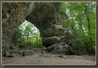 Twin Arches to Slave Falls, Big South National Recreation Area, Tennessee