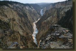 Lower Falls and the Grand Canyon of the Yellowstone