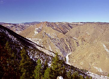 Poudre Canyon Highway near Mishiwaka