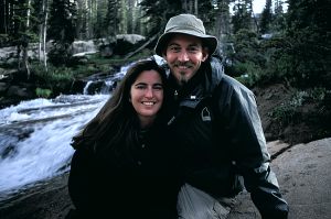 Andra and Sam in the Mt Zirkel Wilderness
