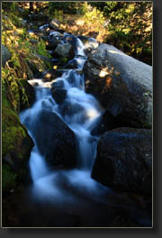 Waterfall near the Longs Peak Trail