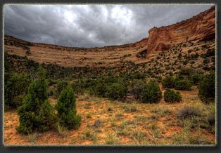 Gold Star Canyon and Liberty Cap, Colorado