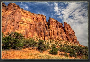 Gold Star Canyon and Liberty Cap, Colorado
