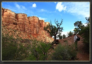 Gold Star Canyon and Liberty Cap, Colorado
