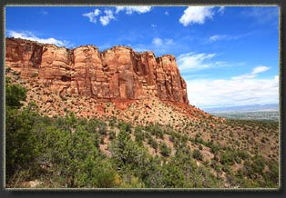 Gold Star Canyon and Liberty Cap, Colorado