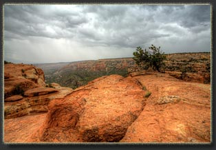 Gold Star Canyon and Liberty Cap, Colorado