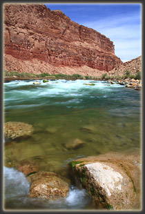 Colorado River in Marble Canyon