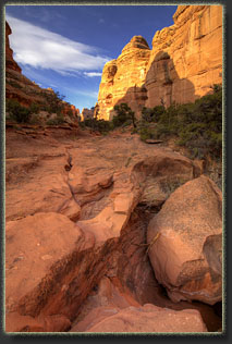 Hiking in the Maze, Canyonlands National Park, Utah