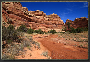 Hiking in the Maze, Canyonlands National Park, Utah
