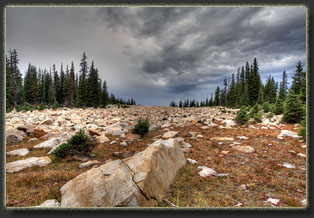 Mutt Lake - Jeff Lake - Deep Lake in the Snowy Range, Wyoming